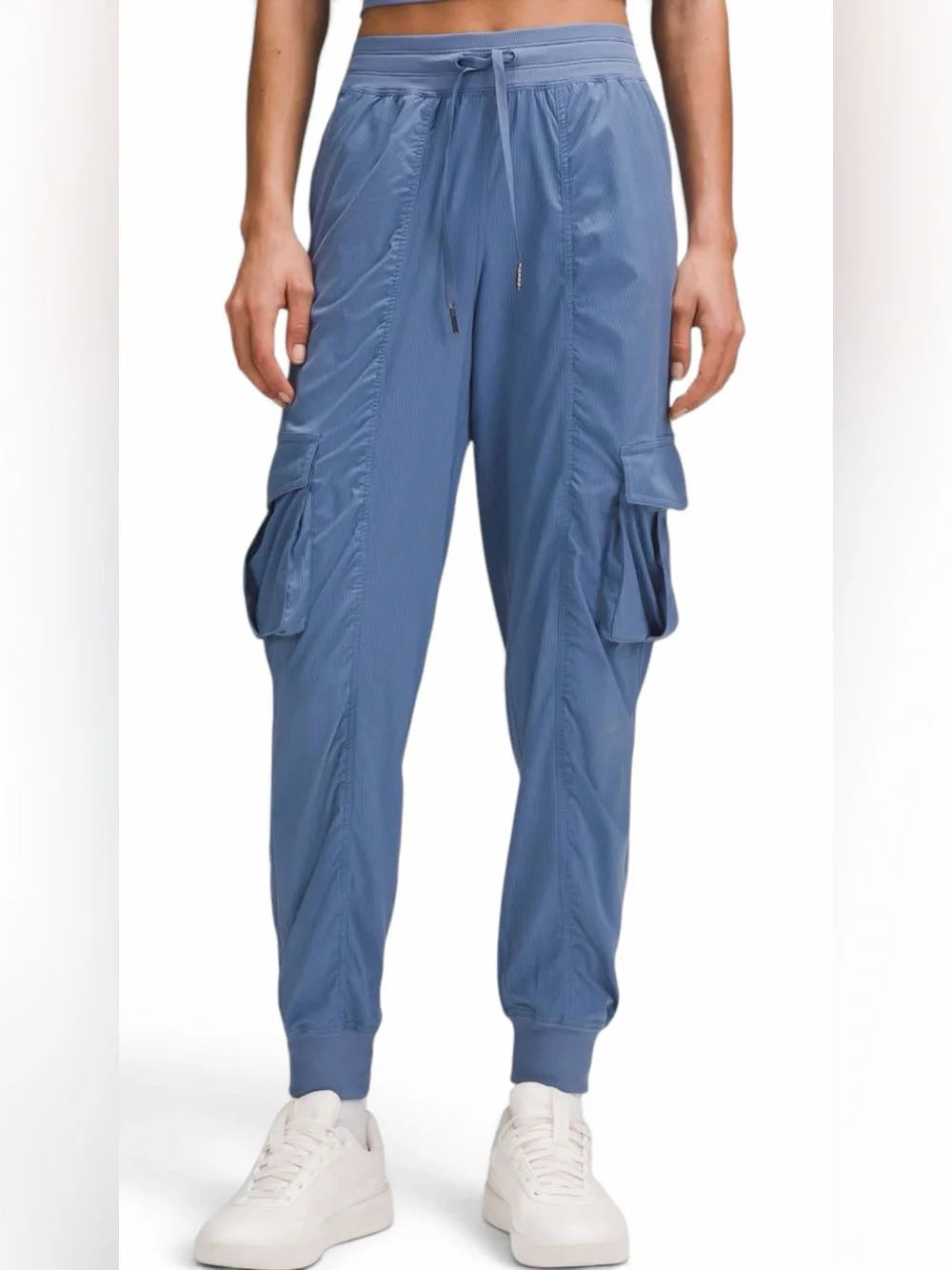 Lululemon – Dance Studio Relaxed-Fit Mid-Rise Cargo Jogger – Oasis Blue - Sz. S